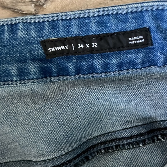 PacSun light wash skinny jeans 34x32 - Picture 4 of 6